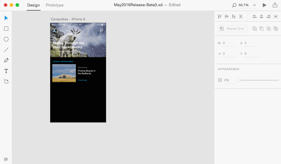 InVision Responsive